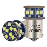 2 Focos Led Direccional 7507 Py21w 1156 150° Bau15s No Error