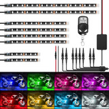 Nilight Kit De 8 Luces Led Rgb Para Motocicleta,