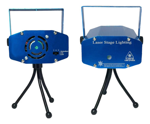 Mini Laser Led Projetor Raio Holográfico Festa Balada Sd-09