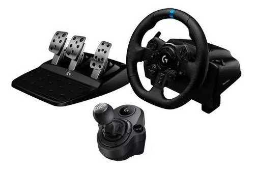 Volante Carrera Palanca Y Pedales Logitech G G923 Ps4 Y Pc