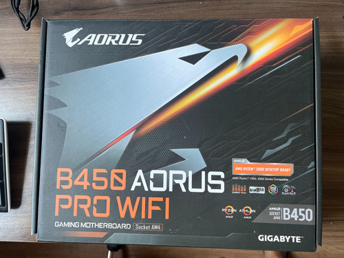 Placa Mãe Gigabyte Aorus B450 Aorus Pro Wi-fi - Usada