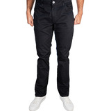 Jeans Mezclilla Stretch Slim Fit Negro Kenneth Cole Hombre