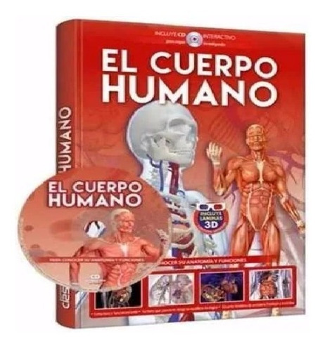 Libro: Guía Completa El Cuerpo Humano 3d + Cd Rom - Clasa