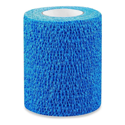 Venda Cinta Cohesiva Autoadherible Médico \u002Fveterinario 10cm Color Azul | Meses sin interés