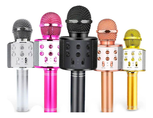Microfono Karaoque Bluetooth , Efectos De Voz , Usb - Sd