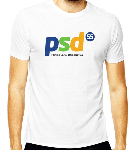 Camiseta Partido Social Democrático - Psd 55