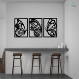 Mariposas #3 Cuadros Decorativos Moderno Madera Mdf 