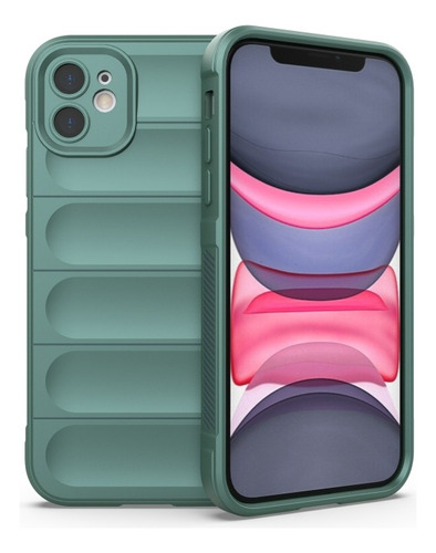 Funda Puffer Inside Silicona Para iPhone 11 Palermo