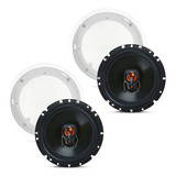 2 Caixas De Som Arandela Branca Embutir + Falante Jbl 50w 6p