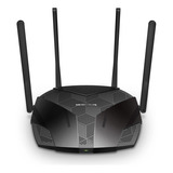  Router Mercusys Mr80x Ax3000 Dual Band 574mbps Color  Negro