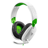 Headset Gamer Turtle Beach Recon 70x Multiplataforma Branco