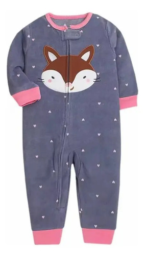 Mameluco Ropa Bebe Polar Pelele Animales Lindos