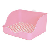 Caja De Arena Rectangular Para Conejos, Baño Para Hámsteres,