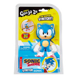 Boneco Elástico Que Estica Sonic Classico - Goo Jit Zu