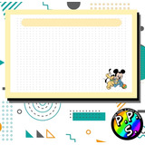 Flashcard - Mickey Bebé Fichas Bibliográficas