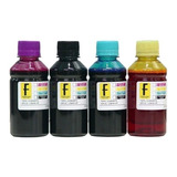 Kit 500ml Tintas Cartucho Impressora E Bulk Ink Eps Corante