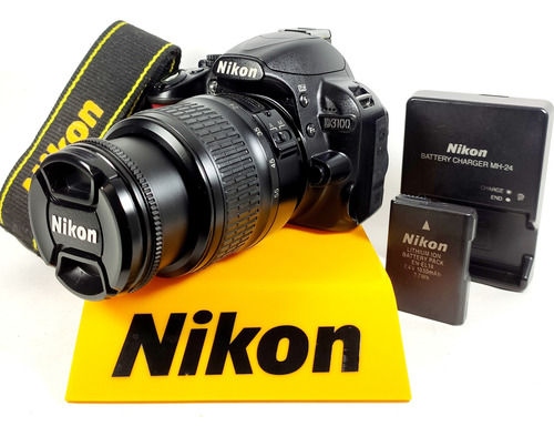 Câmera Nikon D3100 Kit 18-55 (bom Estado) 12k Cliques 