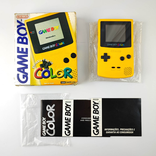 Console Portatil Nintendo Game Boy Color Yellow Dandelion