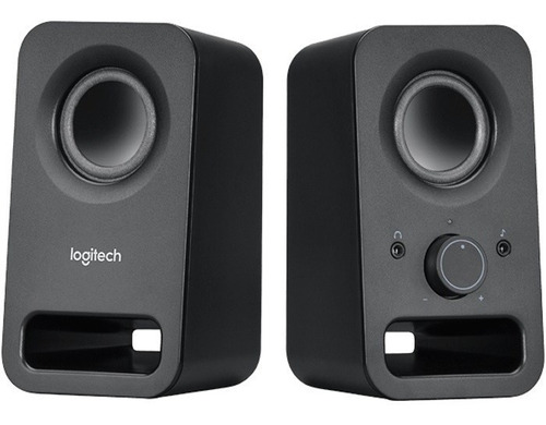 Bocinas  Logitech  Z150 Negra Multimedia 980-000874 Color Negro