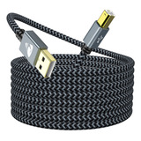 Cable Usb 2.0 Para Impresora A Macho A B Macho Para Epson,2m