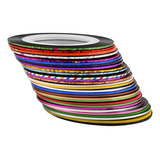 Diy Striping Tape Decorativas De Rayas Para Salón De Uñas