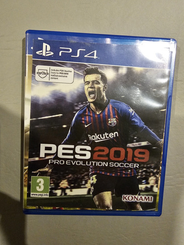 Juego Pes Pro Evolution Soccer 2019 Ps4 Físico