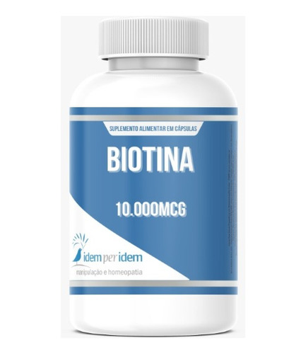Biotina 10.000mcg (10mg) 120 Capsulas