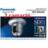Camara Ip Wv-ns202 Panasonic Lux 0.07 Seguridad Zoom 220x