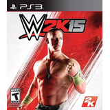 Wwe 2k15 - Ps3 Físico