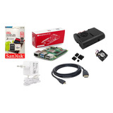 Kit Completo Raspberry Pi5 Pi 5 8gb Ram, Sd 64gb,fonte 100%