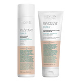 Pack Revlon Restart Curls Shampoo Nutritif + Acondicionador 