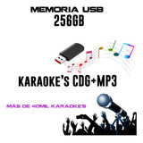 Memoria Usb Con Karaoke Profesional, Pistas.