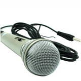 Microfone Prata Com Fio Profissional Dinamico Dm 701 Oferta