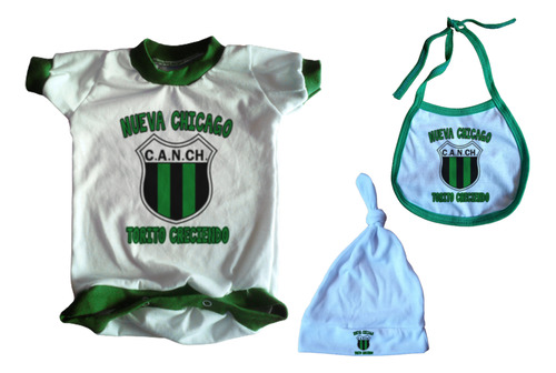 Ajuar Bebe X3 Prendas Nueva Chicago