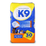 Tapete Higiênico K9 Pet Para Cães Gatos 30 Unidades 80x60 Cm