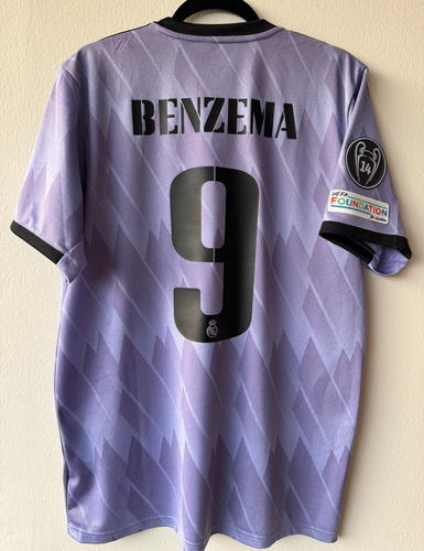 Karim Benzema #9 - Hombres Large - Jersey Real Madrid