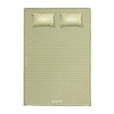 Kingcamp Triple Zone Comfort Doble Auto Inflado Colchoneta