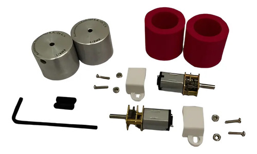 Kit De Llantas Para Mini Sumo, Robótica + Motorreductor N20