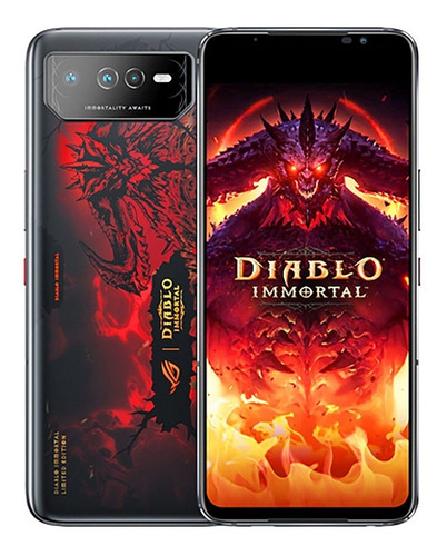 Asus Rog Phone 6 Diablo Inmortal Ai2201_c 5g 16gb 512gb Dual