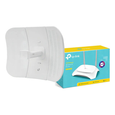 Litebeam M5 23 Dbi 5 Ghz + Router Wifi Tplink Tl-wr840n 2.4 | Envío gratis