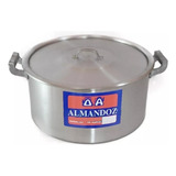 Cacerola Gastronómica Aluminio Puro Nº24 Almandoz