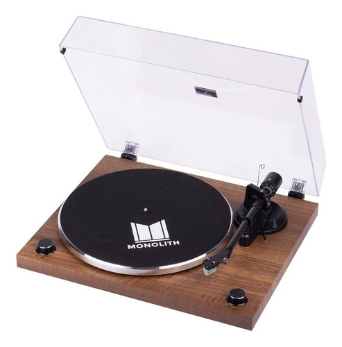 Monolith Turntable Con Audio-technica At-vm95e Cartucho De N