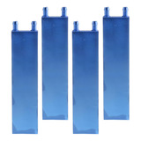 4x Bloque De Refrigeración Por Agua De Aluminio Para Cpu