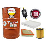 Cambio Aceite 5w40 4l + Kit Filtros Fiat Toro 1.8 E-torq