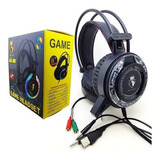 Fone Gamer Para Pc Com Led E Usb