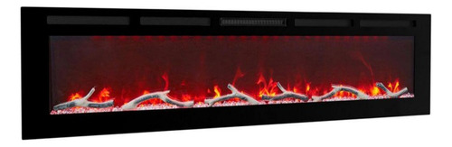 Chimenea Eléctrica Empotrable/colgable 3d 182.88cm 1500watts