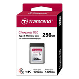 Tarjeta Transcend 256gb Cf Express