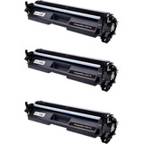 3x Toner Compatível 17a Cf217a 217a Cf217 M102 M130 Com Chip