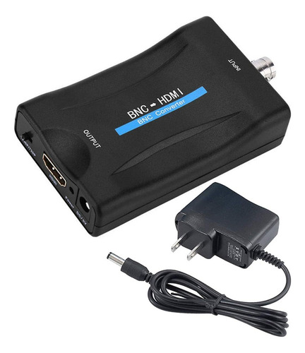 Adaptador Convertidor Bnc A Hdmi For Monitor Hd Tv G