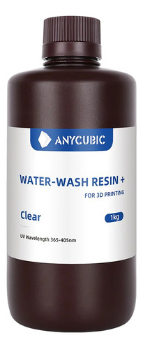 Resina Uv Anycubic Water Wash Washable Lavável Com Água 1kg